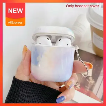 

Marble Pattern Hard PC Case For Airpods 1 2 Earphone Protection For Air Shell Case Pods Charging Cover Box 2 Cover U4Q3