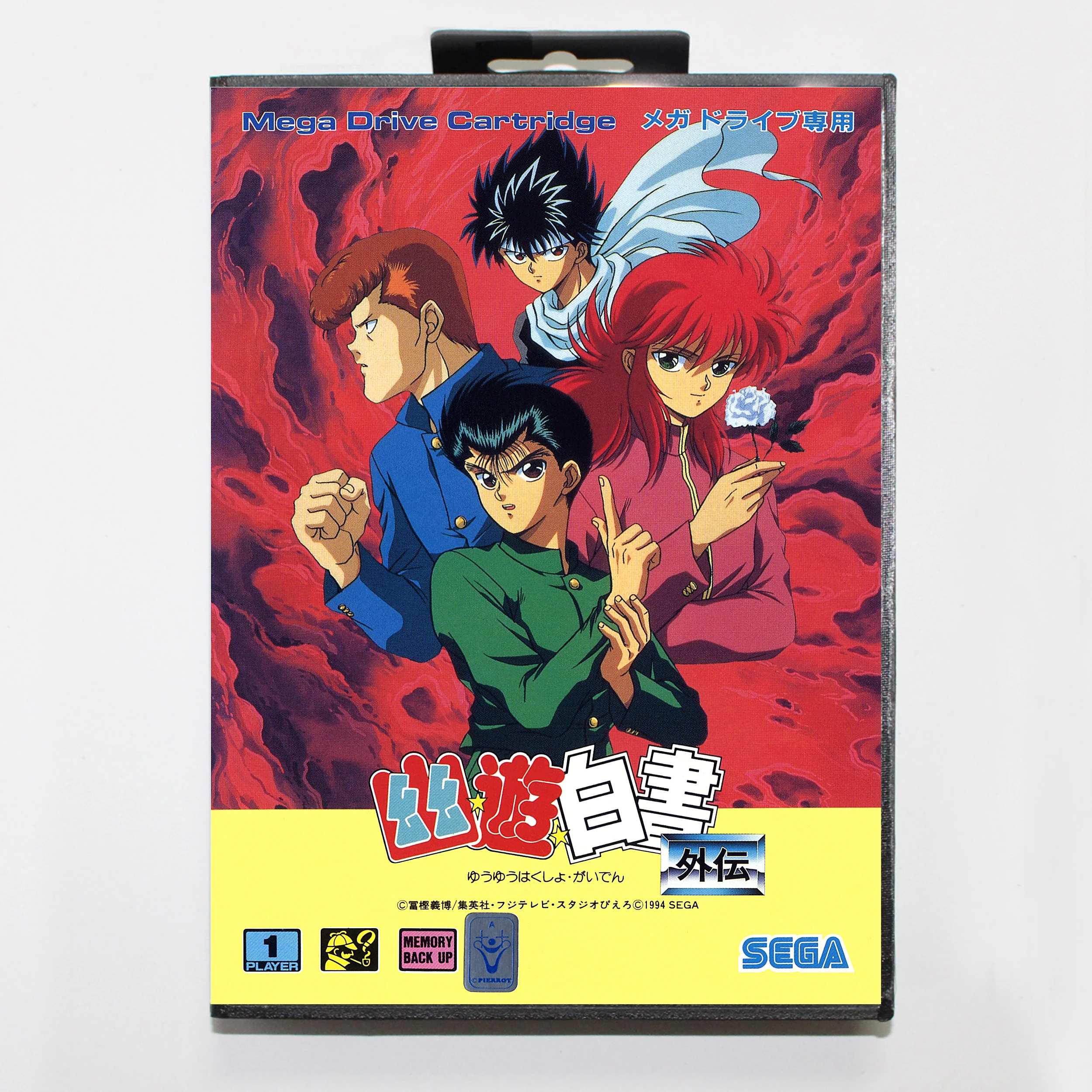 Игровая карта Yuu Hakusho Gaiden 16 бит MD для sega Mega Drive/Genesis с розничной коробкой