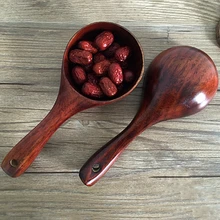 Японская деревянная качественная ложка для риса, ложка для воды, ложка для вина, Большая деревянная ложка, многофункциональные деревянные круглые кубики для воды Японская деревянная качественная ложка для риса, ложка для воды, ложка для вина, Большая деревянная ложка, многофункциональные деревянные круглые кубики для воды