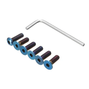 

6pcs Car 16mm Steering Wheel Screw Taper for Personal NRG Works Bell Boss