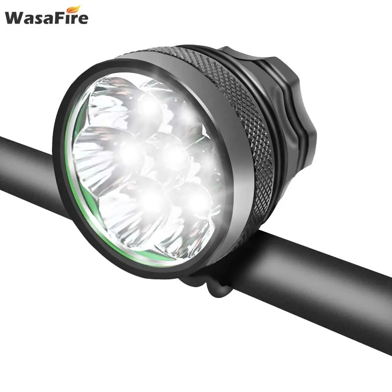 10000 Lumens Bike Headlight 7*XML-T6 LED Bicycle Front Light Mountain Road Cycling Front Lamp Bicycle Accessories