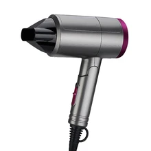 ABRA-Mini Folding Hair Dryer Thermostatic Negative Ion Hair Dryer Powerful Professional Blow Dryer EU Plug
