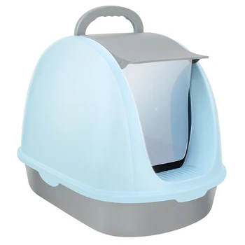 

Cat litter bowl full semi closed anti splash deodorant deodorant cat sand basin extra large cat toilet cat pot supplies