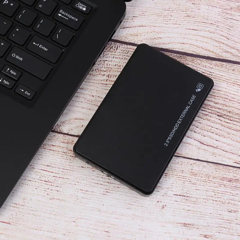 2,5 дюймов USB3.0 жесткий диск Корпус SATA HDD SSD Мобильный Внешний чехол для резервного копирования данных Расширение памяти для ноутбуков