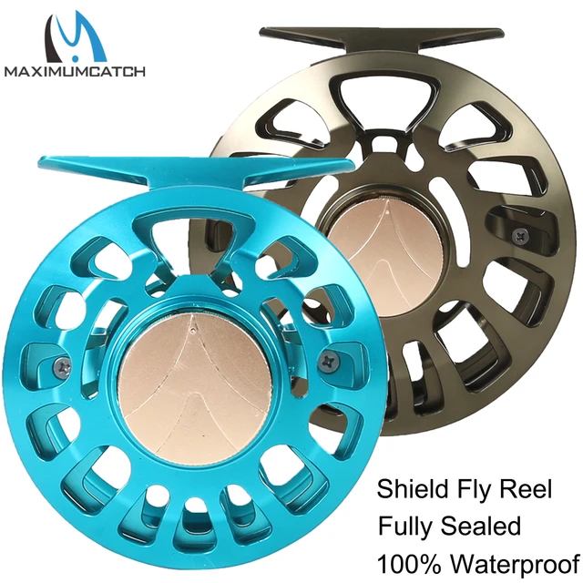 Maximumcatch Powerful Saltwater Shield Fly Fishing Reel 100% Waterproof  Sealed Drag Fly Reel - Fishing Reels - AliExpress