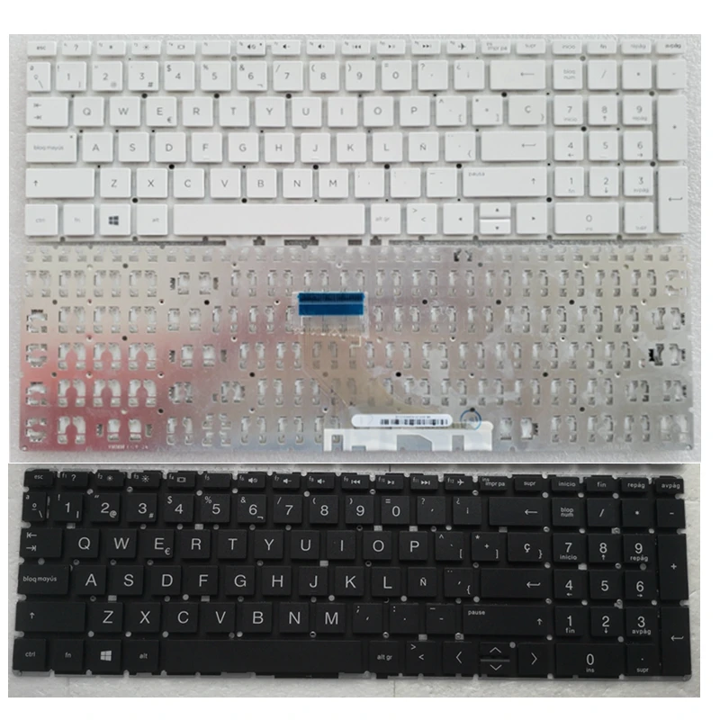 Tastiera Retroilluminata HP Per Pavilion 15-DA 15-DB 17-CA – Layout US Inglese Argento