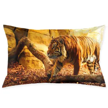 

Tiger Fashionable pillowcase and rectangular decorative pillowcase 20 "x30"
