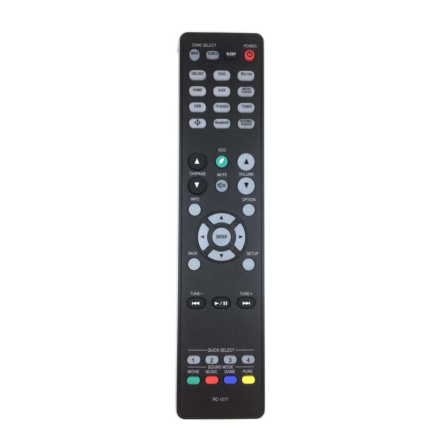 RC-1227 Replacement Remote Control For Denon AVR-S730H AVR-X1400H AVR - Foto 4