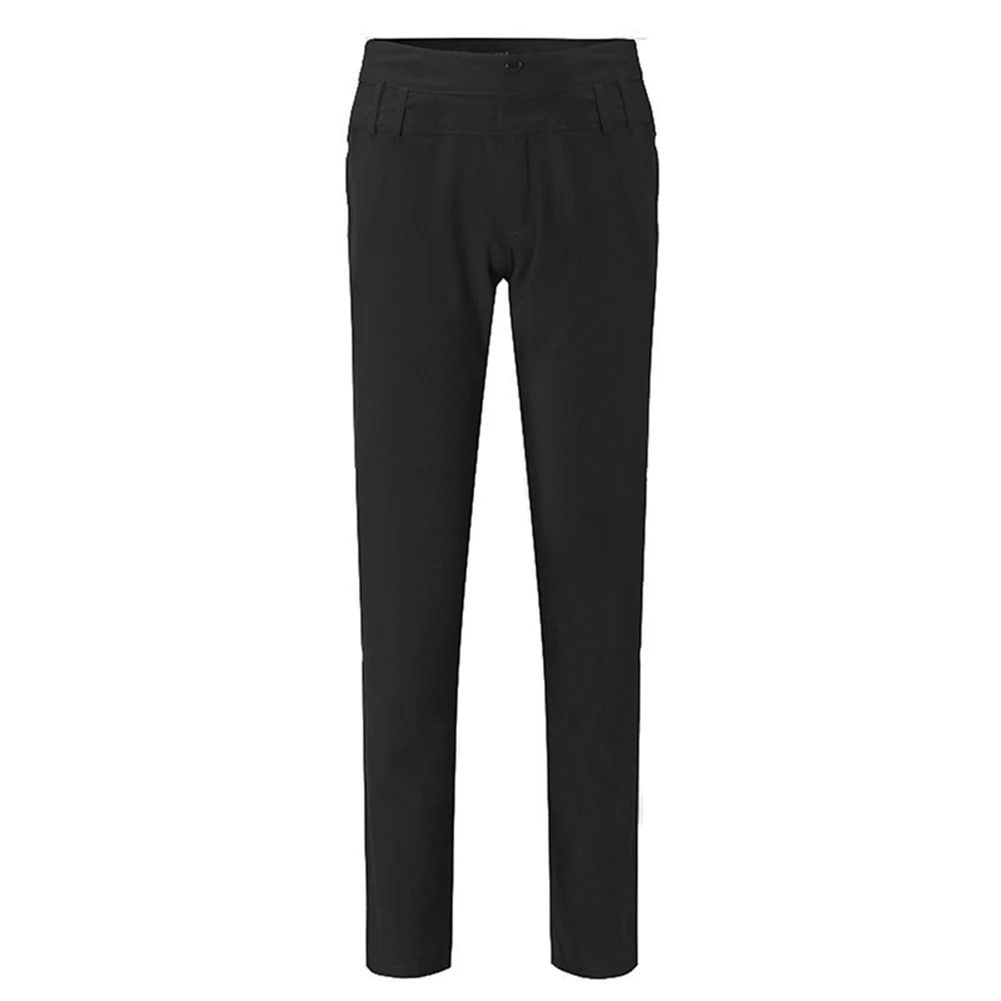 Модные женские с высокой талией брюки карандаш европейский и американский стиль повседневные брюки офисные женские брюки черные Большие размеры S-5Xl - Цвет: Black
