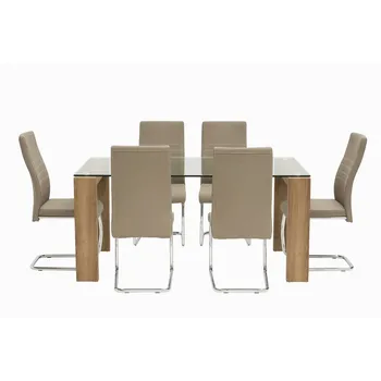 

Table VIENNA, bilaminated, Crystal, 160x90 cms