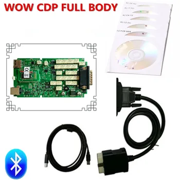 

DHL free ship + Original shell Best Single PCB with bluetooth obd scan for delphis VD DS150E CDP v5.008 R2 OBD2 diagnostic tool