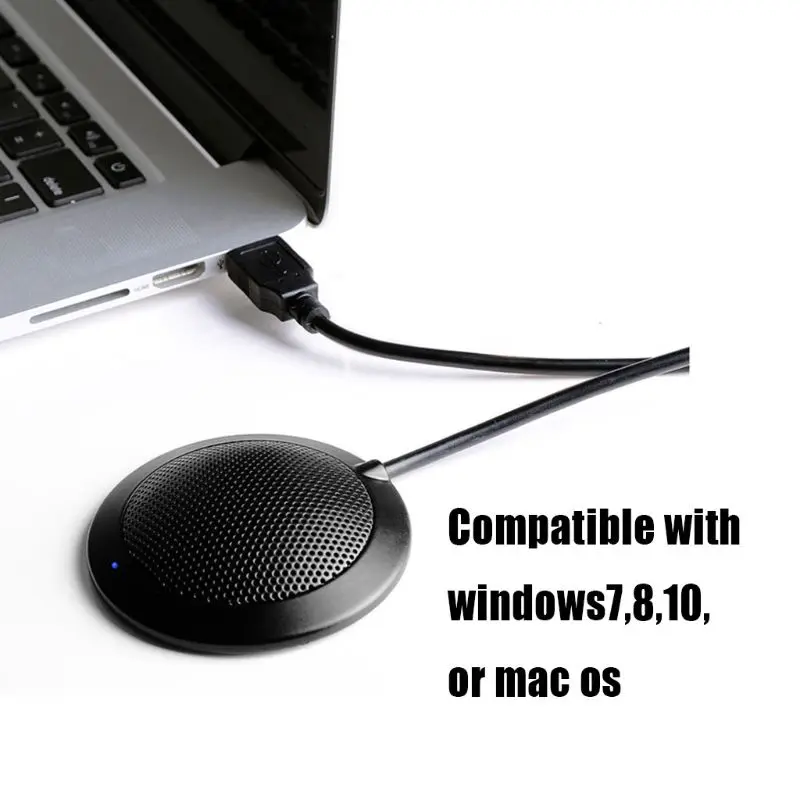 USB Бесплатный привод микрофон маленькая Конференц-игра голосовой всенаправленный звукосниматель
