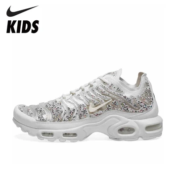 

NIKE AIR MAX PLUS LX NIKE Kids Running Shoes Mens Brethable AIR Cushion Sports Shoes Anti-slip Women SnakersAR0970-002