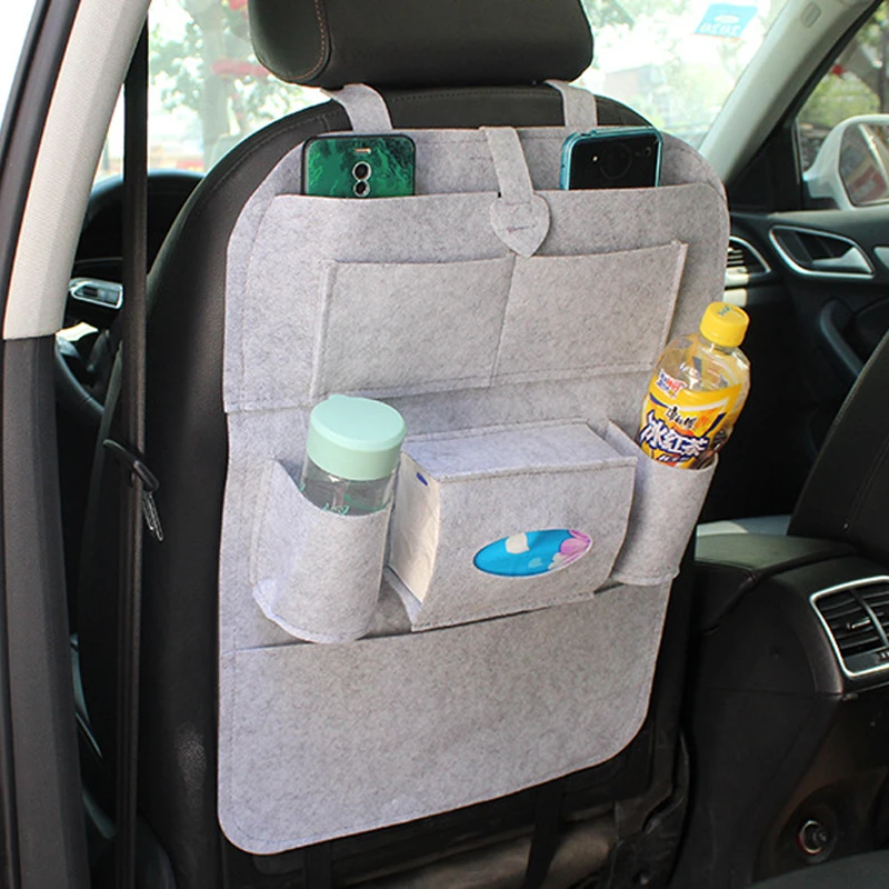 Auto Car Seat Holder Back MultiPocket Storage Bag Organizer SUVs