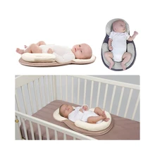 Противоскользящая Подушка с плоской головкой для новорожденного ребенка, подушка для позиционирования сна, противоскользящая подушка для формирования головы ребенка, матрас для сна для младенцев