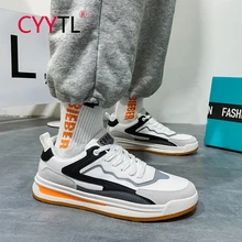 

CYYTL 2022 Men's Walking Skateboarding Shoes Low Top Casual Sports Running Sneakers Fashion Workout Students Anti Slip Tennis