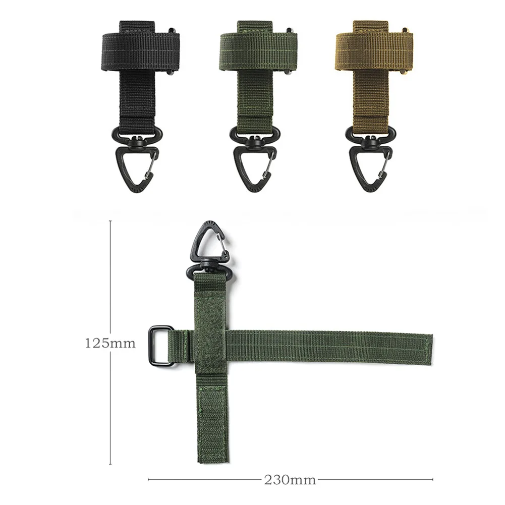 Multi-purpose Nylon Gloves Hook Work Gloves Safety Clip Outdoor Tactical Gloves Climbing Rope Anti-lost Camping Hanging Buck 6