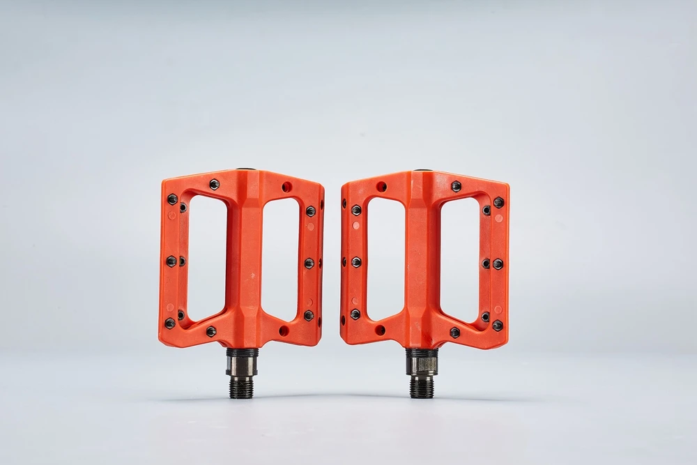 oranger Raceworks целомудренному композитный Плоские Педали MTB - Цвет: oranger