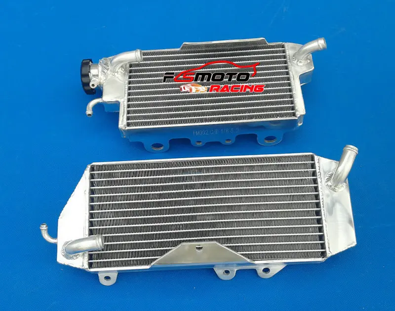 L& R для Fit Kawasaki KX450F KXF450 09 10 2009 2010 11 высокопроизводительный алюминиевый радиатор