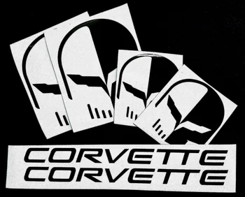

For 1Set Set of 6 JAKE C7 Corvette Racing VINYL Decals