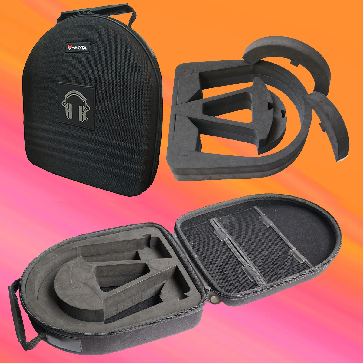 

V-MOTA Carry Case Box Compatible with Corsair HS50 HS60 HS70 PRO Haptic Vengeance 1500 Electric Competition Headset (Suitcase)
