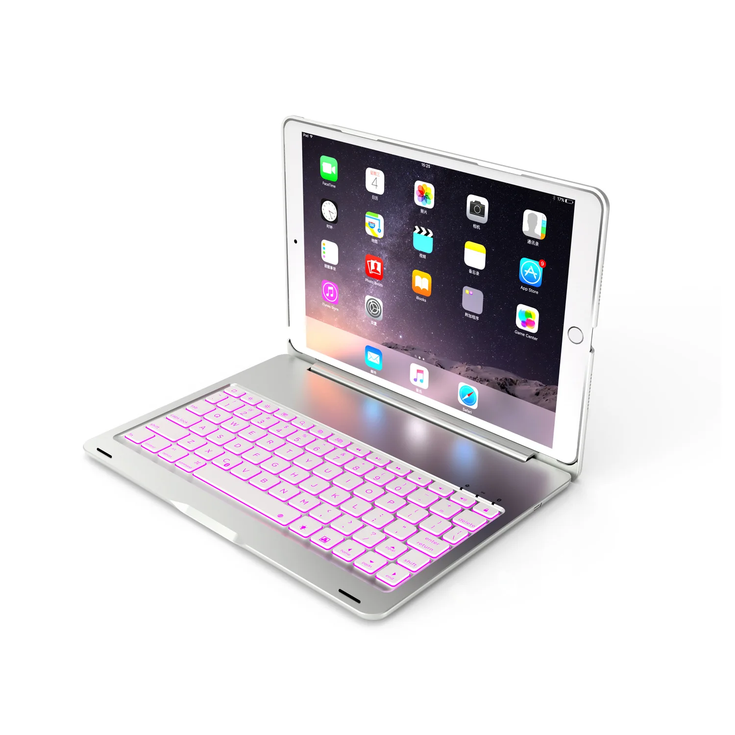 

New Style iPad Pro10.5 Bluetooth Keyboard iPad Tablet PC Wireless Bluetooth Keyboard with Colorful Backlight