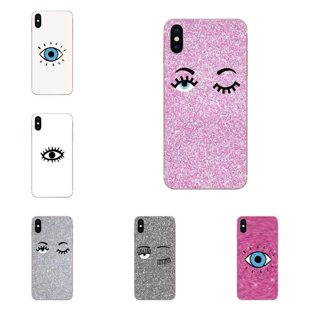 

For LG K50 Q6 Q7 Q8 Q60 X Power 2 3 Nexus 5 5X V10 V20 V30 V40 Q Stylus Soft Tpu Phone Case Eyes