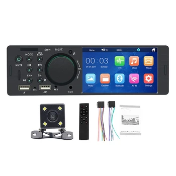 

Bluetooth 2Din 4Inch Press Sn Car Stereo MP5 Player AM FM Radio + Camera