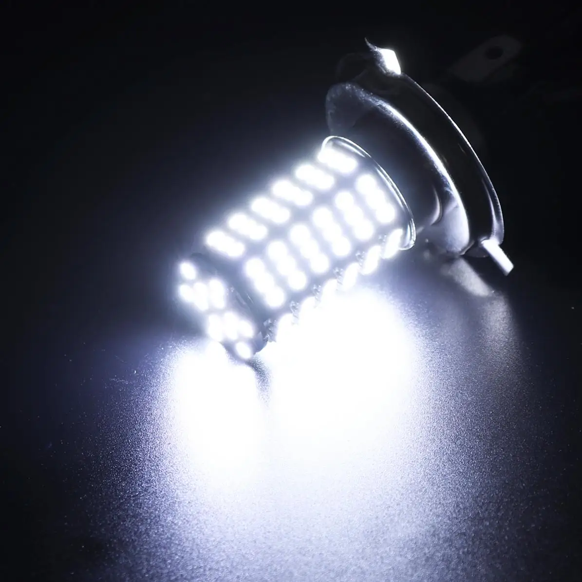 2x белый 12V HB2 3528 H4 9003 120-SMD высокий низкий пучок светодиодный туман светильник головной светильник