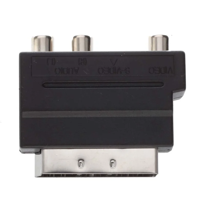 Юбка черная композитный 3 RCA S Video o конвертер адаптер|Кабели HDMI| |