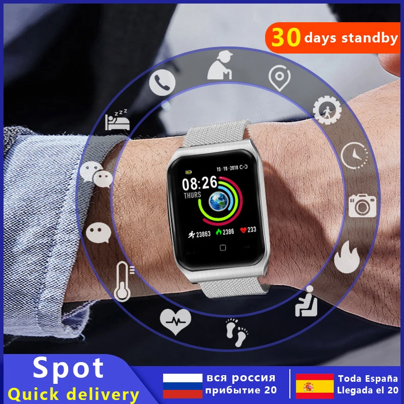 

2020 new 1.3 large color screensmart bracelet sports pedometer heart rate blood pressure monitoring sleep monitoring waterproof