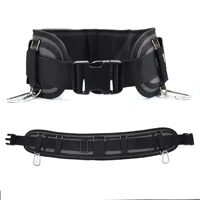 Tool Waist Belt Padded Nail Pocket Apron Padded Duty Heavy Adjustablefor DIY Electrician Carpenter Joiner Reducing Waist Weight 1