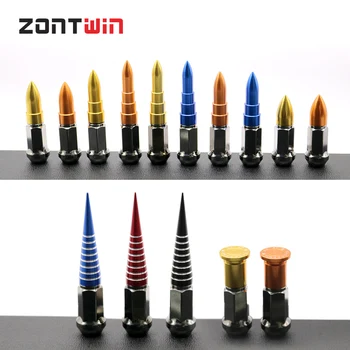 

20pcs Alloy steel modified wheel nut 12*1.5/12*1.25 for Mitsubishi Honda Toyota Hyundai