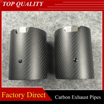 

Real Carbon fiber M Performance Sandy Muffler pipe for M2 F87 M3 F80 M4 F82 F83 M5 F10 M6 F12 F13 Car Exhaust tips