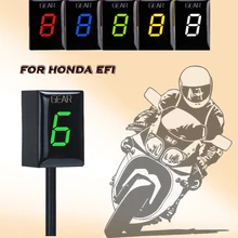 Indicador de Marchas de Motocicleta Impermeable LED Display para Honda CBR CB500X CB400SF CB650F CB1300 CBR600RR CB1000R Cb650r VFR800 CB400