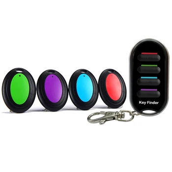 

Wireless Key Finder Anti-Lost Alarm Keychain LED Flashlight for Key Purse Pet Luggage RF Key Locater Item Tracker