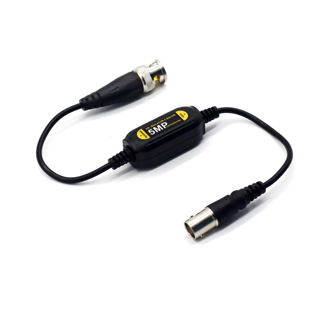 Коаксиальный видеокабель 5 Мп с высоким разрешением заземляющий изолятор BNC