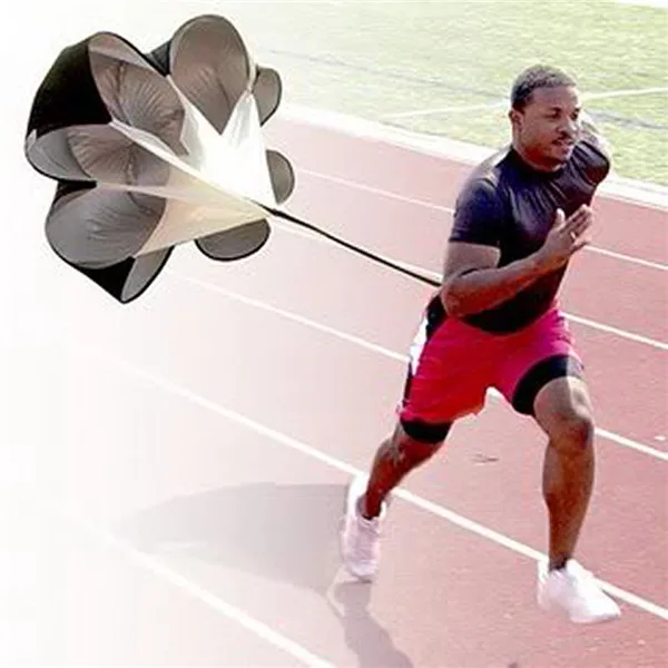 56 Inch Weight Bearing Running Fitness Core Strength Training Speed Resistance Umbrella Exercise Speed Training Parachute
56 Inch Weight Bearing Running Fitness Core Strength Training Speed Resistance Umbrella Exercise Speed Training Parachute