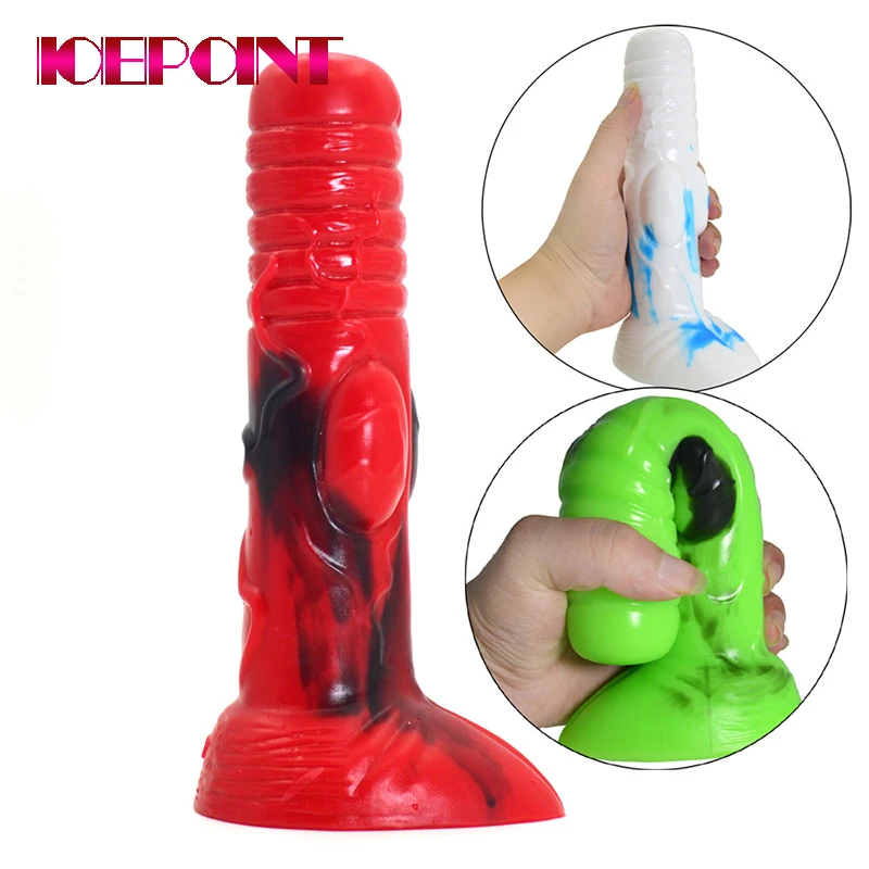 New Style Alternative Toy Horse Animal Penis Realistic Dildo Anal Toy Prostate Massage Anal Sex Toy for Female Masturbator