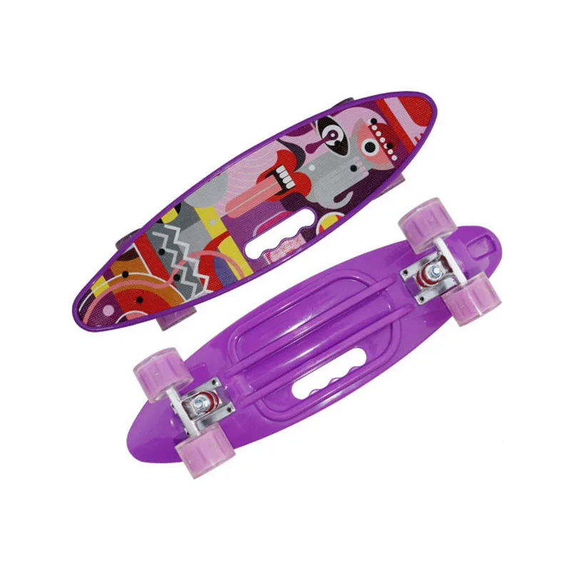 Скейтборд Banana Fish профессиональный Лонгборд для активного отдыха скейтборд