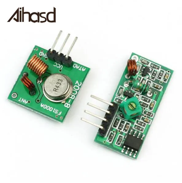 #Guide: list of components to build an home automation RFLink 433MHz gateway (RFXCom clone) 49 433Mhz RF Wireless transmitter module and receiver kit For Arduino Raspberry Pi