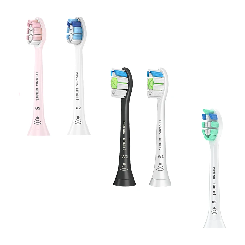 

8 Pcs Replacement Electric Tooth Brush Head Replacement For Philips Sonicare With Smart Chip HX6013/05 HX6930 HX9340 HX6950