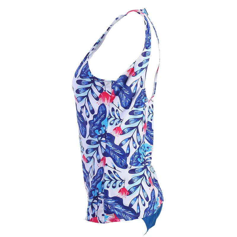 

Large Size Swimwear 2020 New Style Europe And America Sexy Floral Beach Fat Take-out Large Size Bathing Suit Bikini