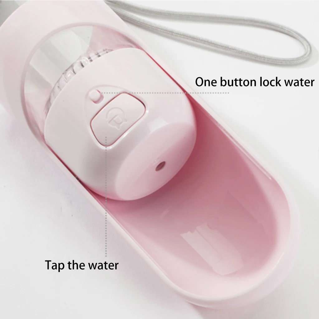 Portable Pet Dog Water Bottle for Small Large Dogs Pet Product Travel Puppy Drinking Bowl Outdoor 4