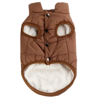 

Vest Dog Jackets Coat Sweater with Metal Buckle Warm Winter Clothes for Cats Small Dogs LAD-sale