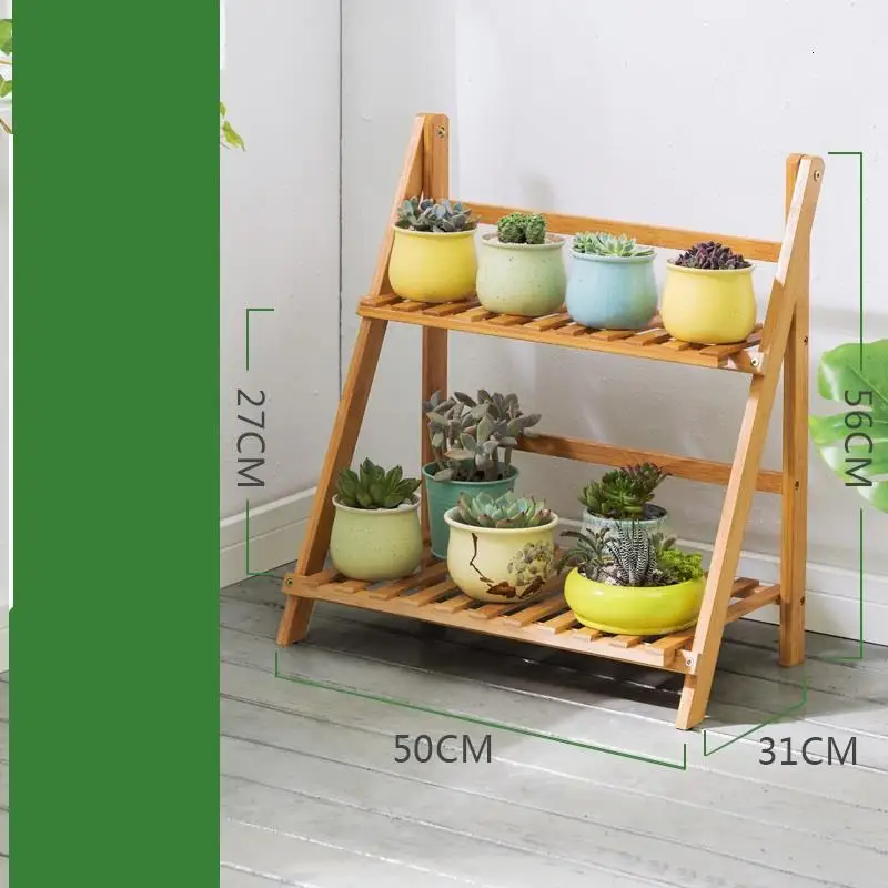 Version C Estante Para Plantas лестница Decorativa Madera Estanteria Escalera Stojak Na Kwiaty стойки Dekoration балкон Цветочная полка для растений - Цвет: Version C