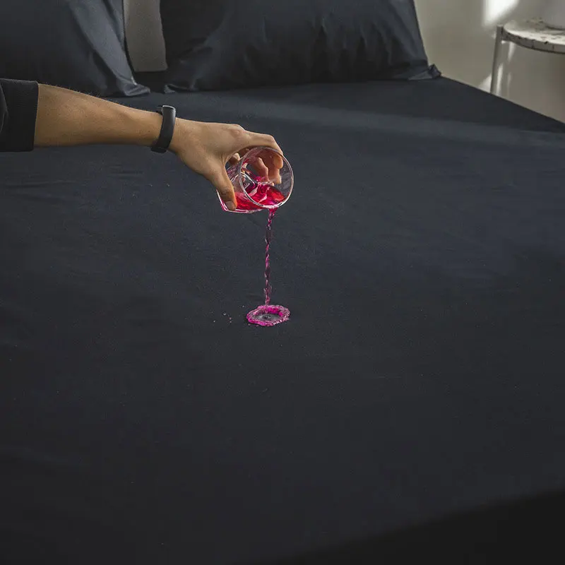 Waterproof Bed Sheet Bedspread Elastic Band King Size Universal Mattress Fitted Sheets Dust Cover Protector For Home mattress cover