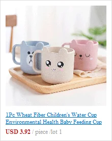 Kids Water Milk Bottle Baby Feeding Supplies Soft Mouth Drinking Training Cups For Baby Two Handles Feeding Bottle