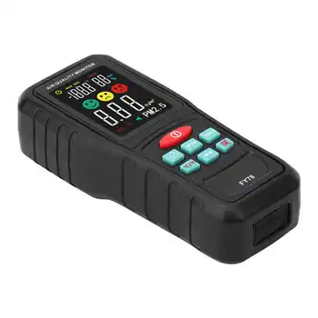 

Mini PM2.5 Air Quality Detector Handheld Portable Haze Particle Monitor Thermometer Hygrometer Gas Analyzing Tools