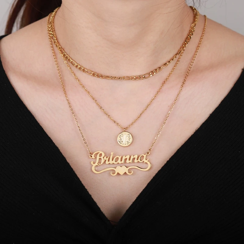 Stainless Steel Choker Custom Name 